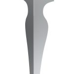 Noga do stolika Ernest Chrom