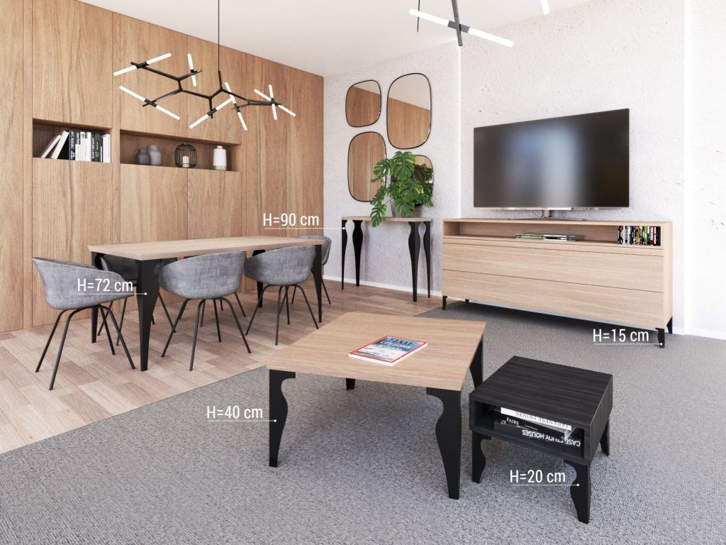 Noga do szafki Ernest 20 cm - obrazek 3