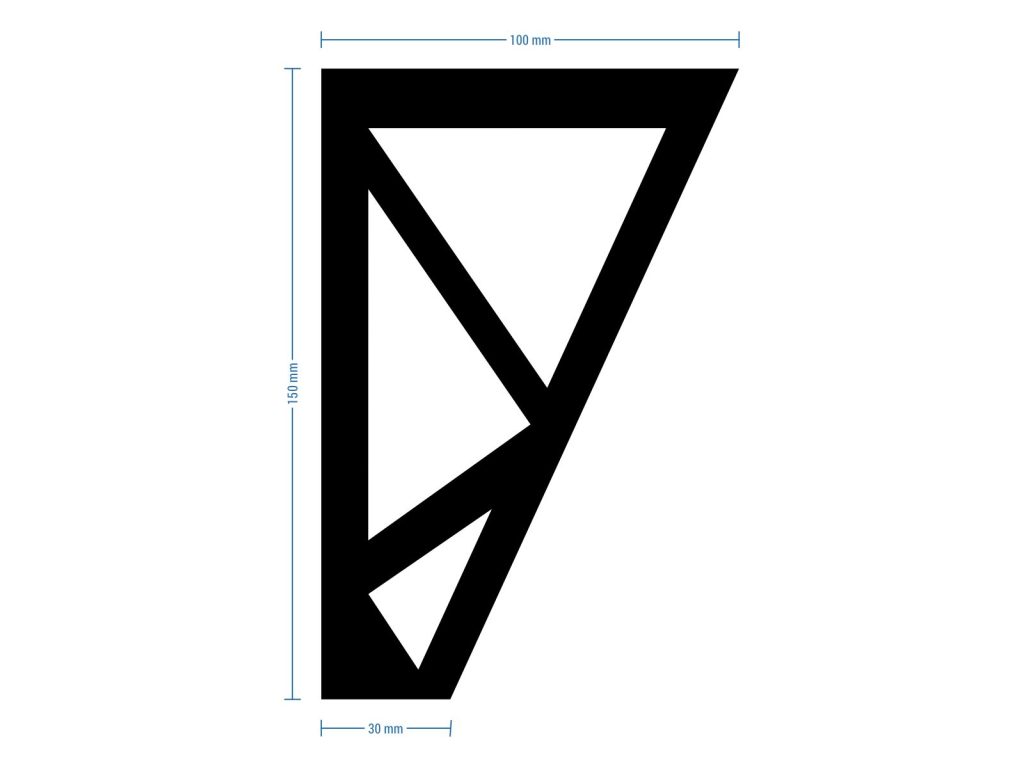 Nóżka meblowa Polygon 15 cm - obrazek 5