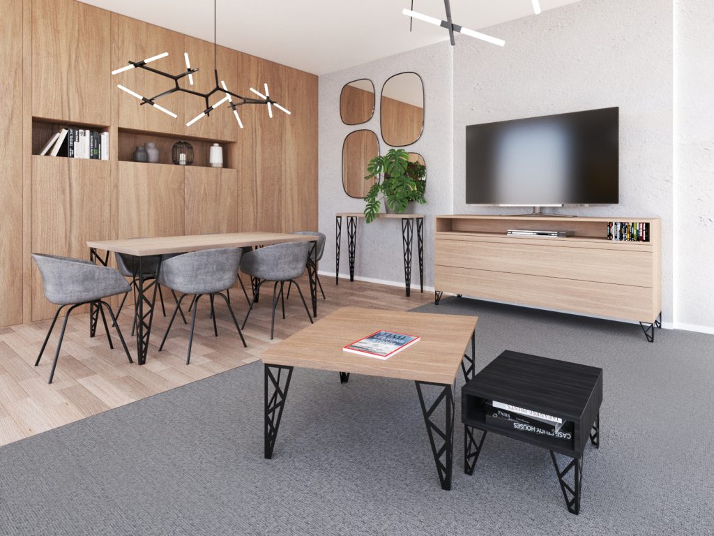 Noga do stołu Polygon 72 cm - obrazek 2