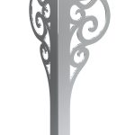 Noga meblowa Royal Chrom