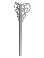 Noga do stołu Royal Chrom