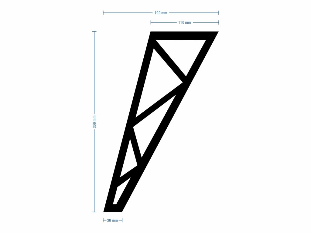 Noga meblowa Focus 30 cm - obrazek 4