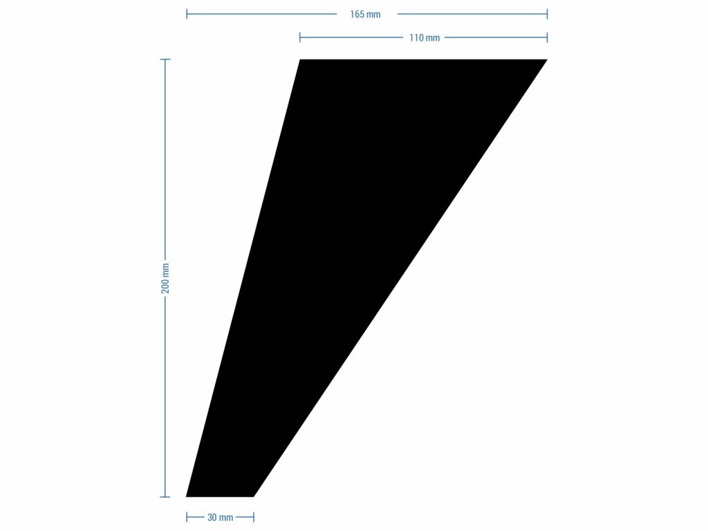 Noga do szafki Apollo Chrom 20 cm - obrazek 4