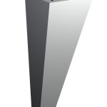 Noga do szafki Apollo Chrom