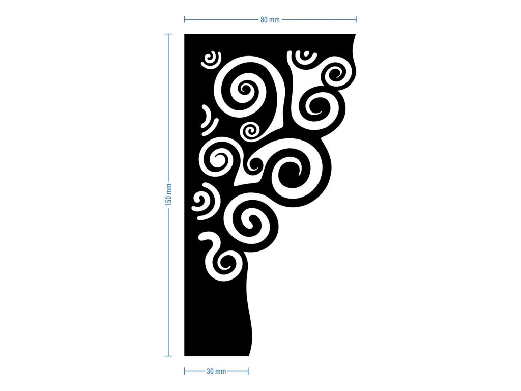 Nóżka meblowa Flores Chrom 15 cm - obrazek 4