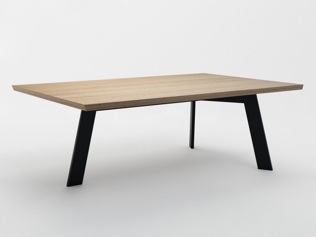 Noga metalowa do stolika Triangle M - obrazek 2