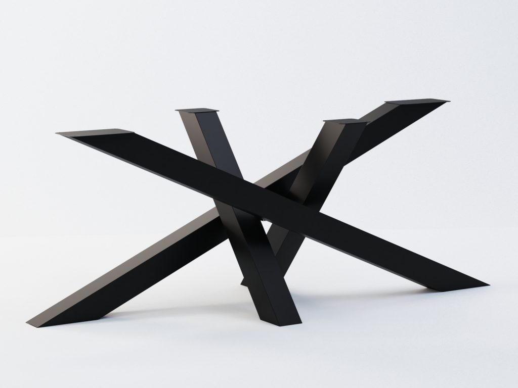 Noga metalowa do stołu Mediolan Heavy XL - obrazek 2