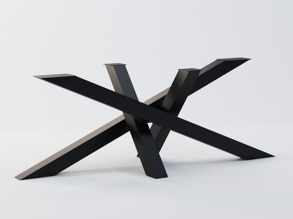 Noga metalowa do stołu Mediolan Heavy XXL - obrazek 2