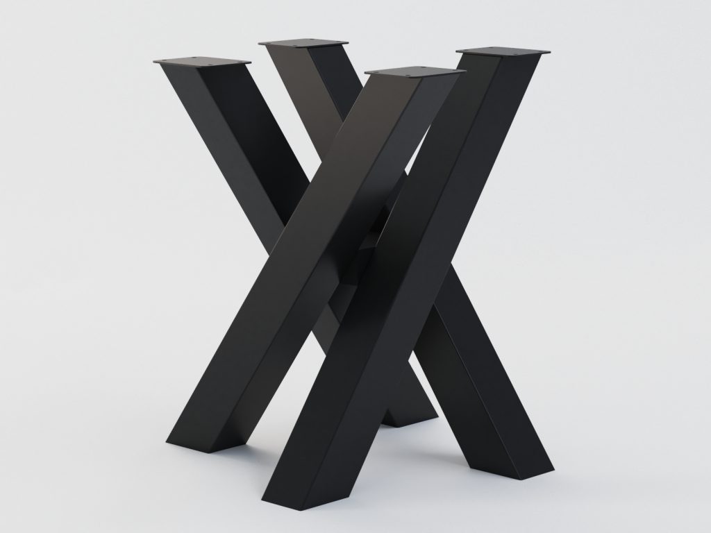 Noga metalowa do stolika Mediolan S - obrazek 2