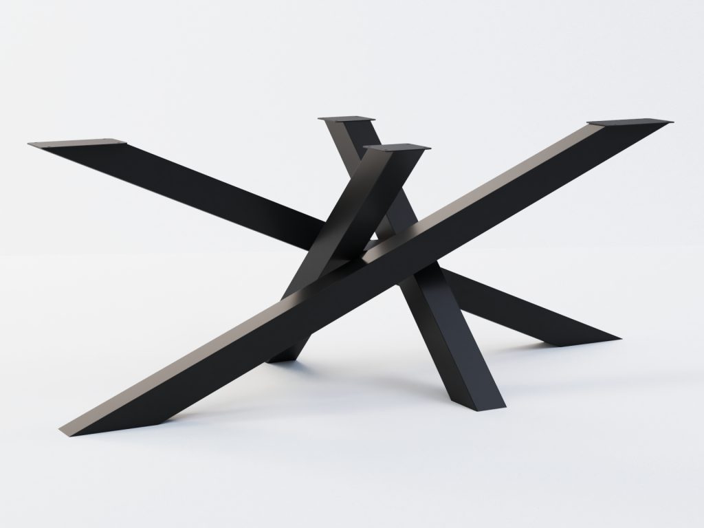 Noga metalowa do stolika Mediolan L - obrazek 2