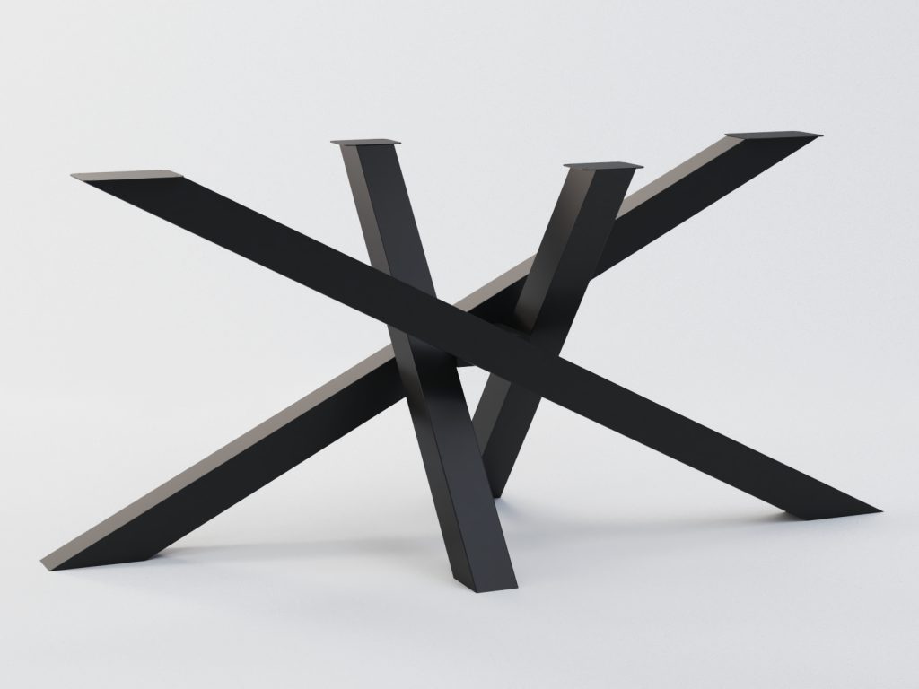 Noga metalowa do stołu Mediolan L - obrazek 2