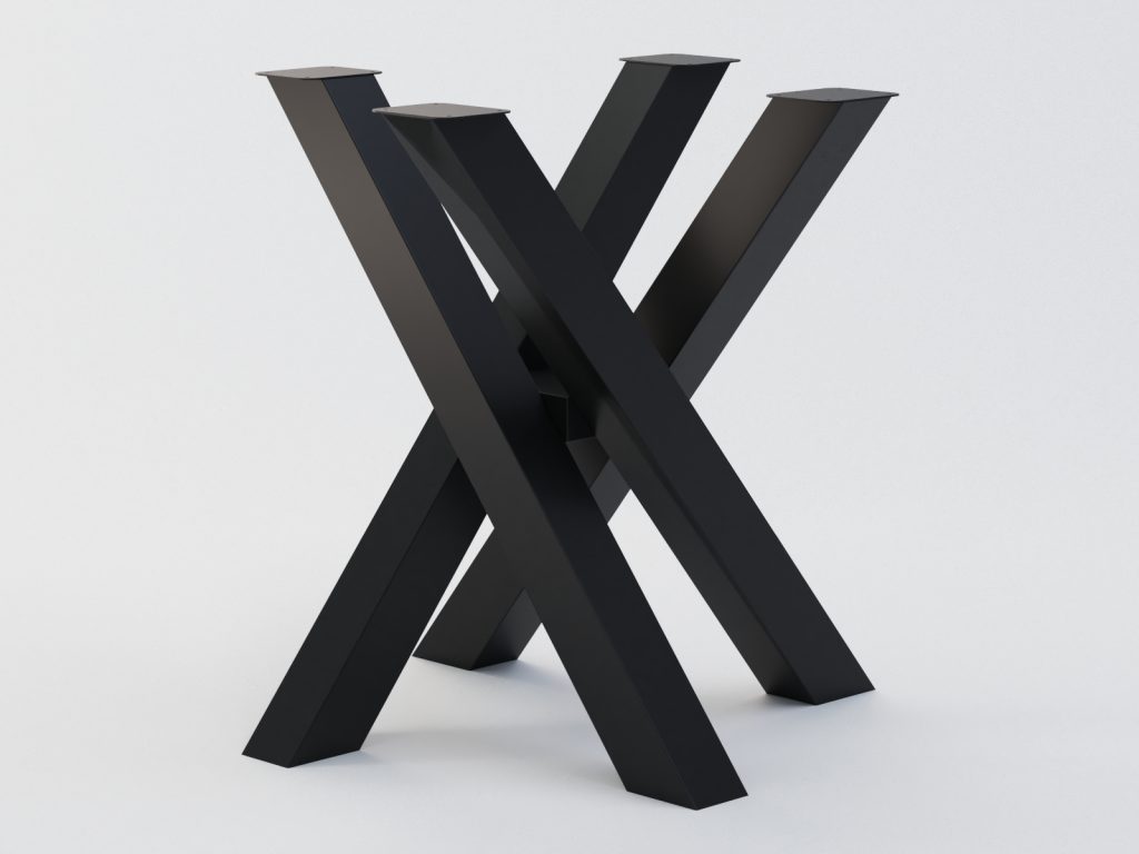 Noga metalowa do stołu Mediolan S - obrazek 2