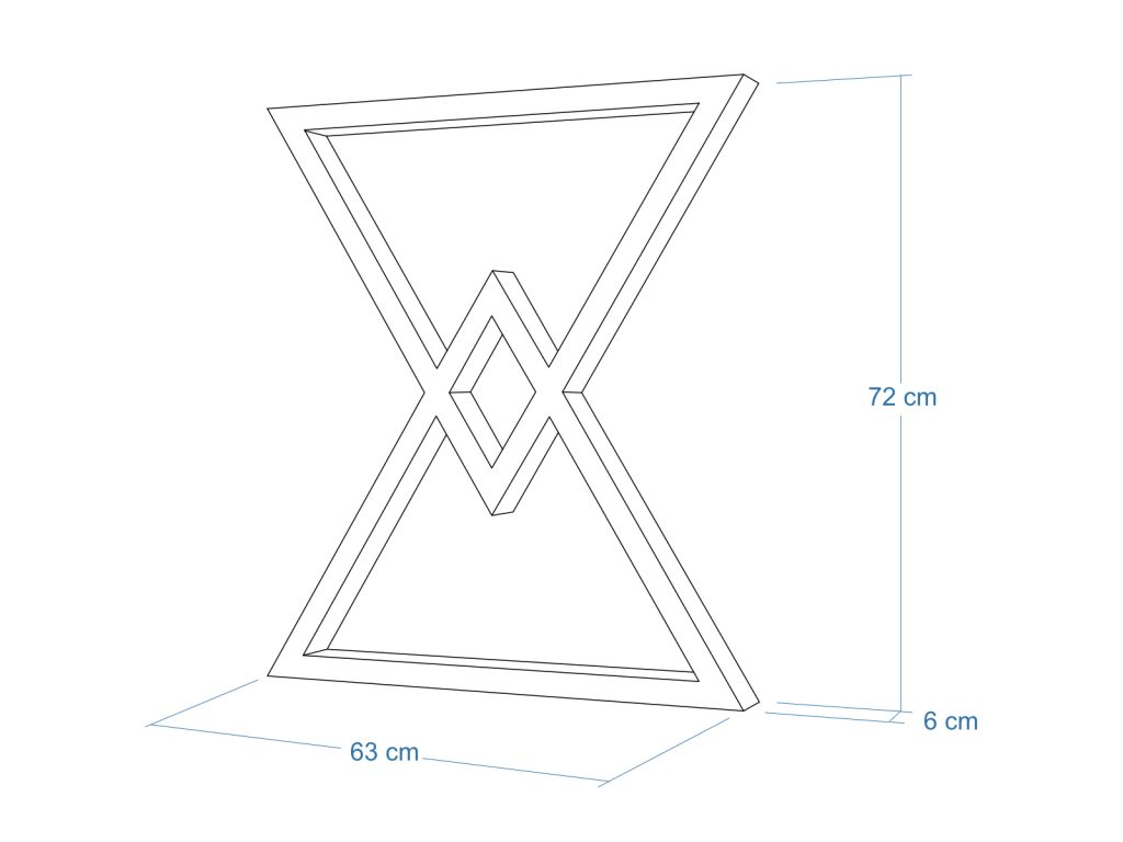 Podstawa do stołu Hira Loft - obrazek 4