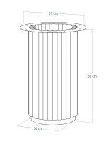 Podstawa metalowa do stolika Toro S 50 - obrazek 6