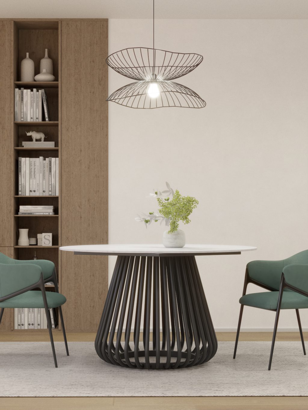 Noga metalowa pod blat kamienny Tulip - obrazek 3