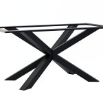 Noga metalowa do stołu pod blat kamienny Pająk M