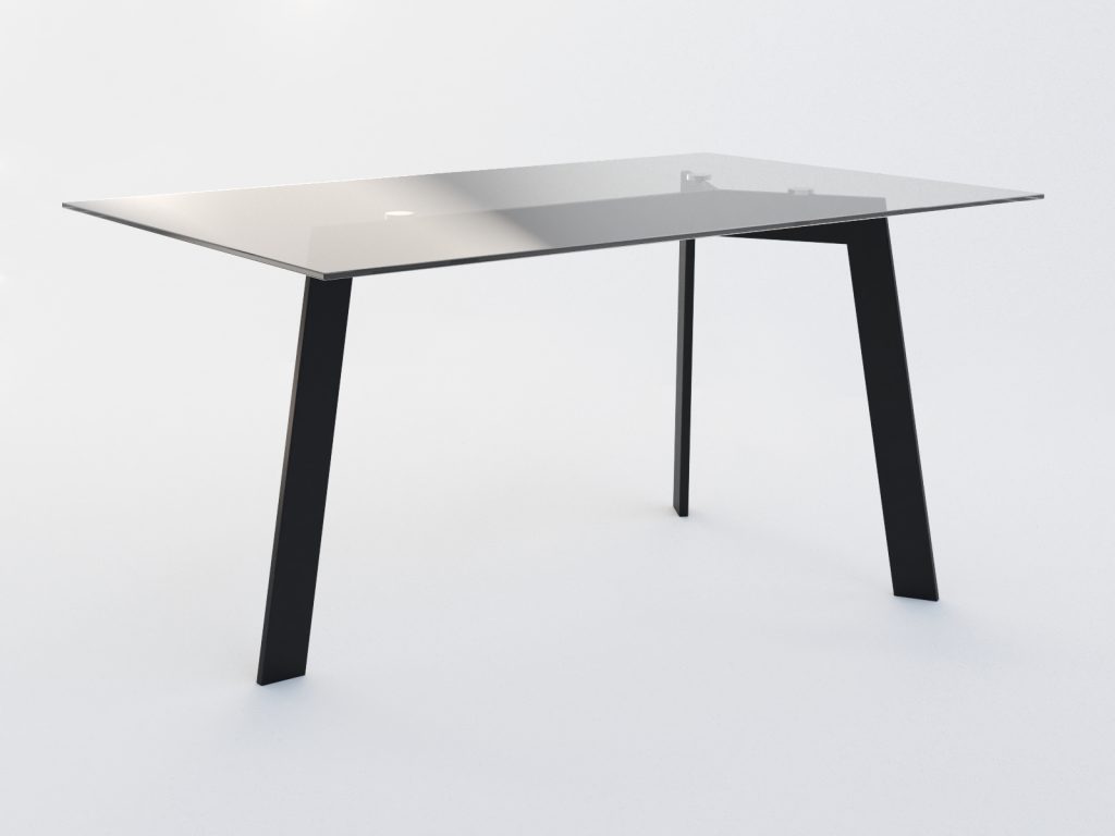 Stelaż do stołu pod blat szklany Triangle M - obrazek 2