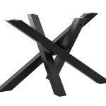 Noga do stołu do blatu szklanego Mediolan M