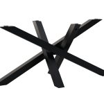 Noga do stołu do blatu szklanego Mediolan L