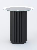 Podstawa metalowa do stolika pod blat szklany Toro S - obrazek 2