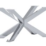 Noga metalowa do stolika Pająk Slim Chrom M