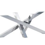 Noga do stołu ze stali nierdzewnej chrom Mediolan Heavy XL