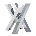 Noga ze stali nierdzewnej do stolika Mediolan S