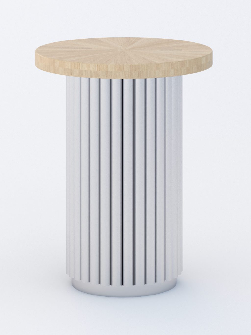 Podstawa ze stali nierdzewnej do stolika Toro S - obrazek 2