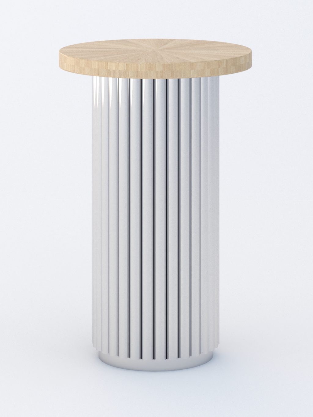 Podstawa ze stali nierdzewnej do stolika Toro S H - obrazek 2