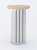 Podstawa ze stali nierdzewnej do stolika Toro S H - obrazek 2