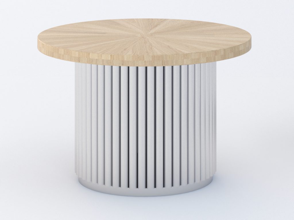 Podstawa ze stali nierdzewnej do stolika Toro L - obrazek 2