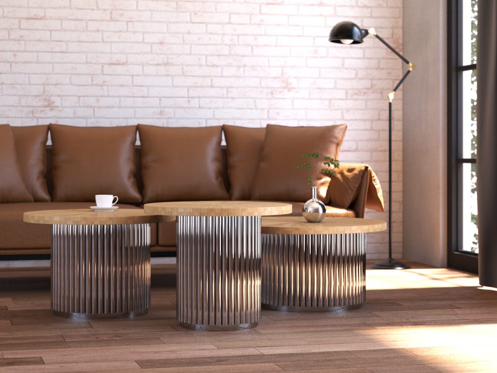 Podstawa ze stali nierdzewnej do stolika Toro L - obrazek 4