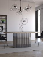 Podstawa ze stali nierdzewnej do stołu Torgo - obrazek 3