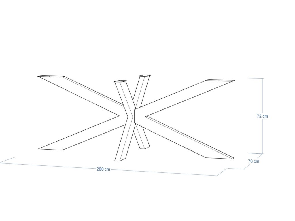 Podstawa do stołu Cross XXL - obrazek 5