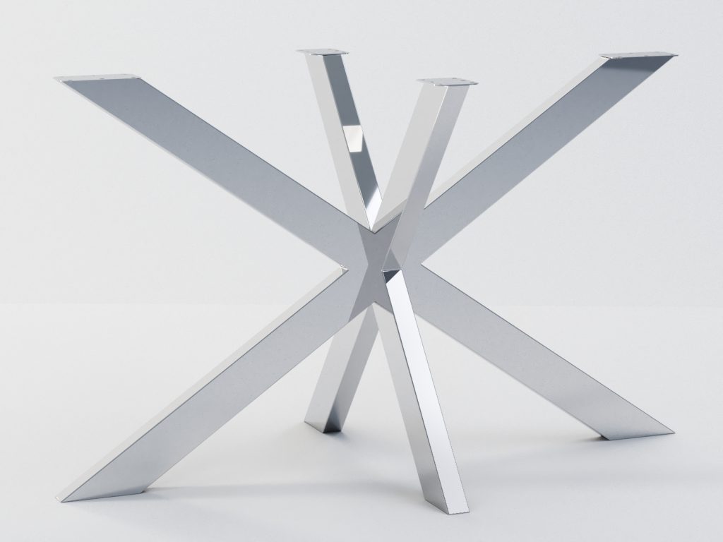 Noga ze stali nierdzewnej do stołu Cross M - obrazek 3