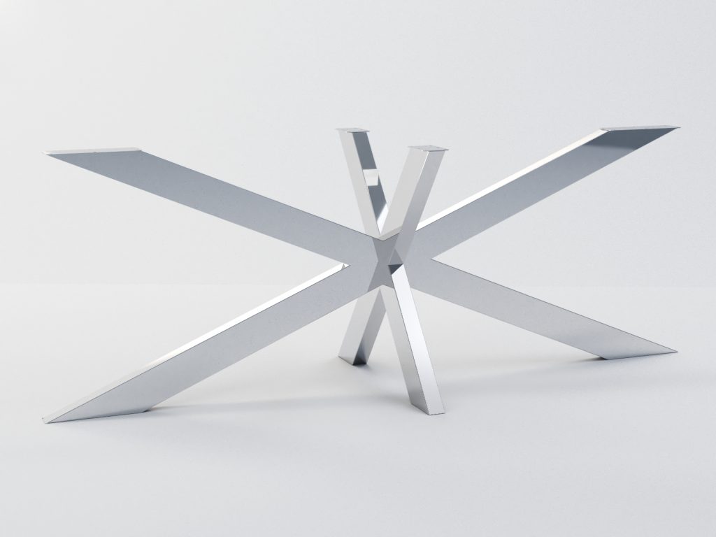 Podstawa do stołu ze stali nierdzewnej Cross XXL - obrazek 3