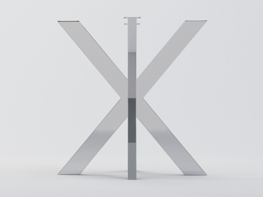 Noga ze stali nierdzewnej do stołu Cross S - obrazek 4