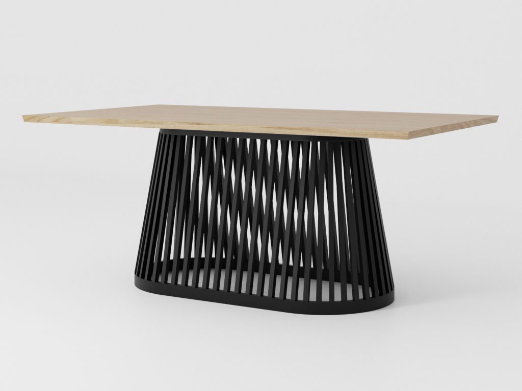 Podstawa metalowa do stołu Finno M - obrazek 2