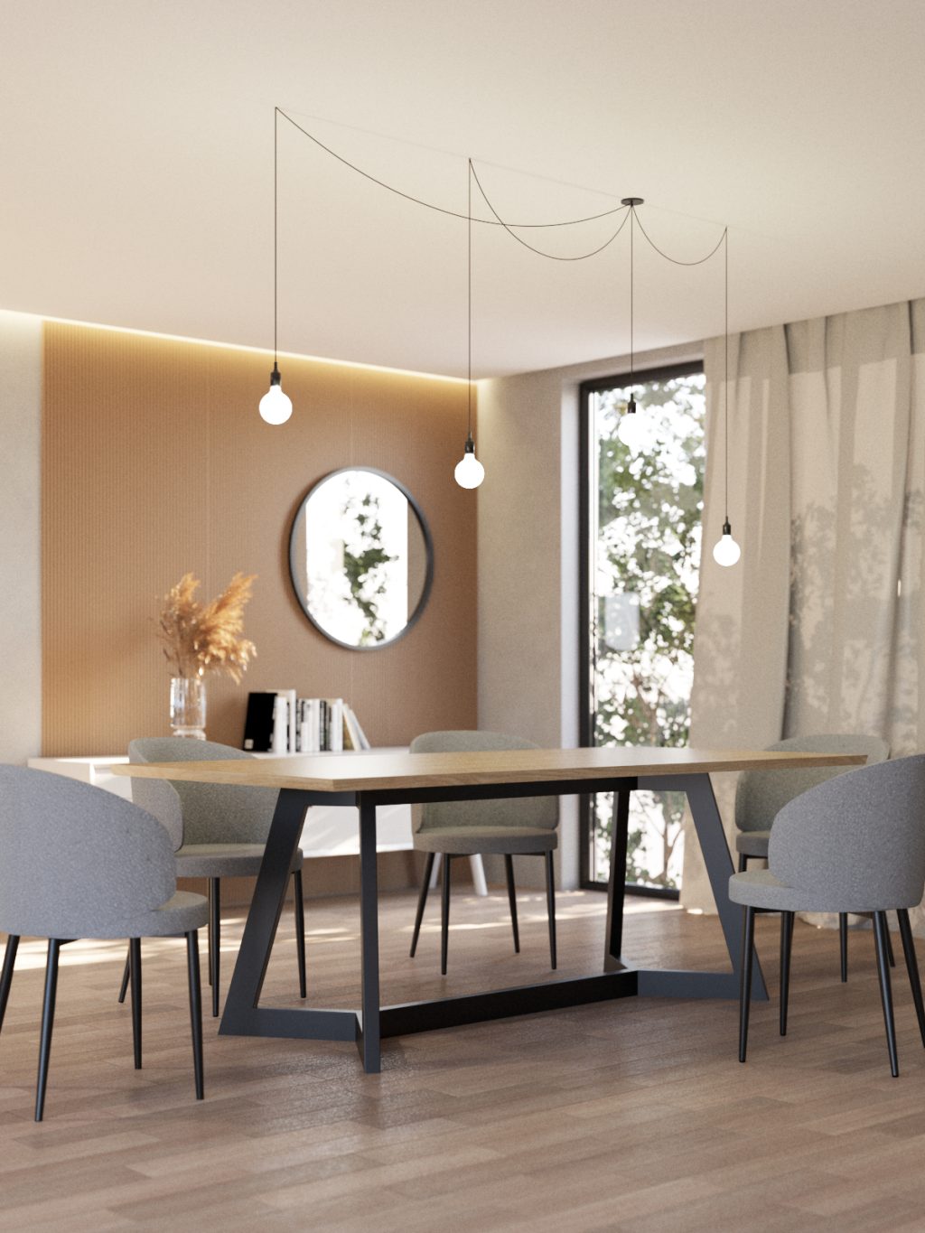 Podstawa do stołu Tiga L - obrazek 3