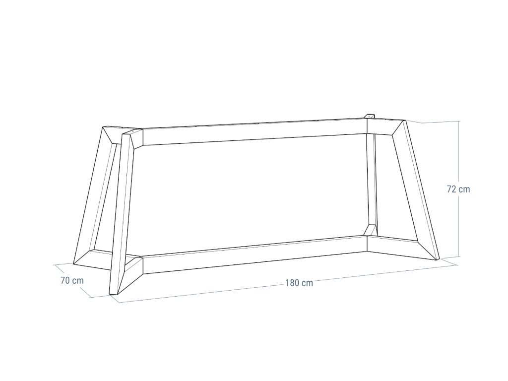 Podstawa do stołu Tiga XL - obrazek 4