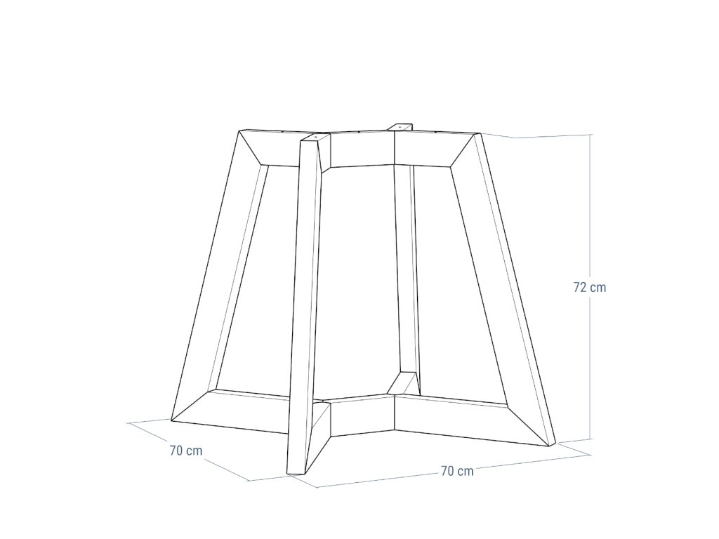 Podstawa do stołu Tiga S - obrazek 4
