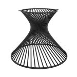 Noga metalowa do stołu Twist Loft