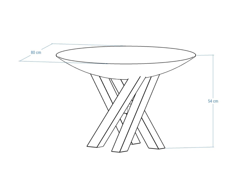 Palenisko ogrodowe Mediolan - obrazek 4