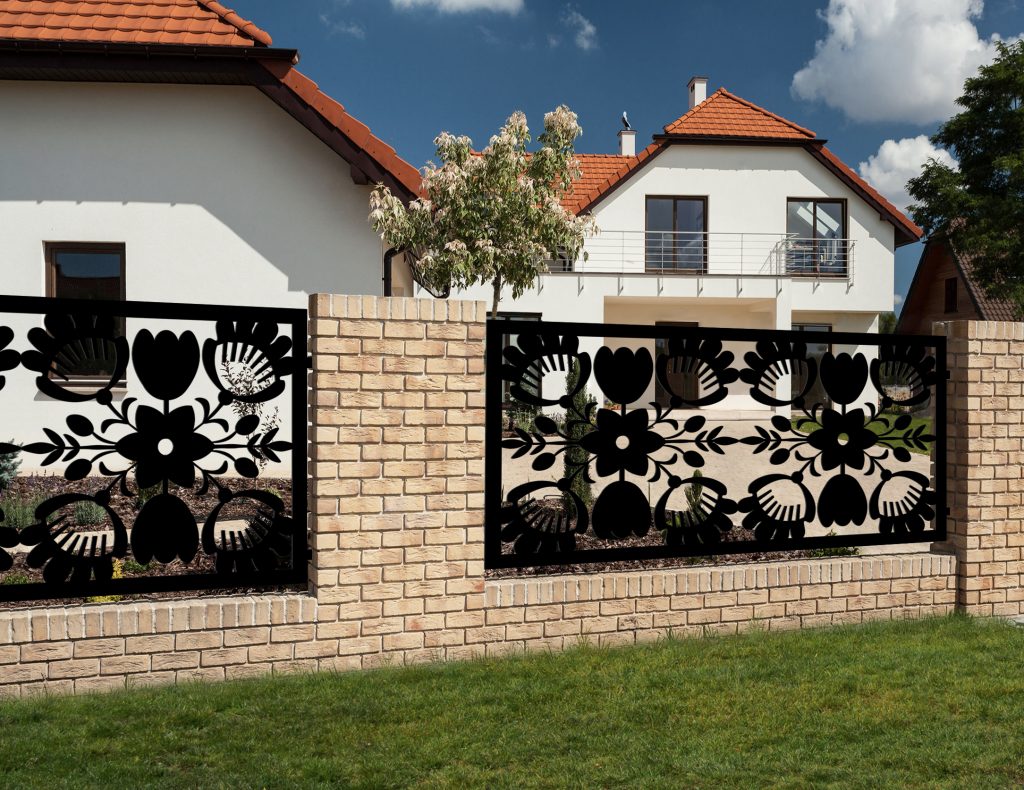 Panel ogrodzeniowy dekoracyjny F 01 - obrazek 2