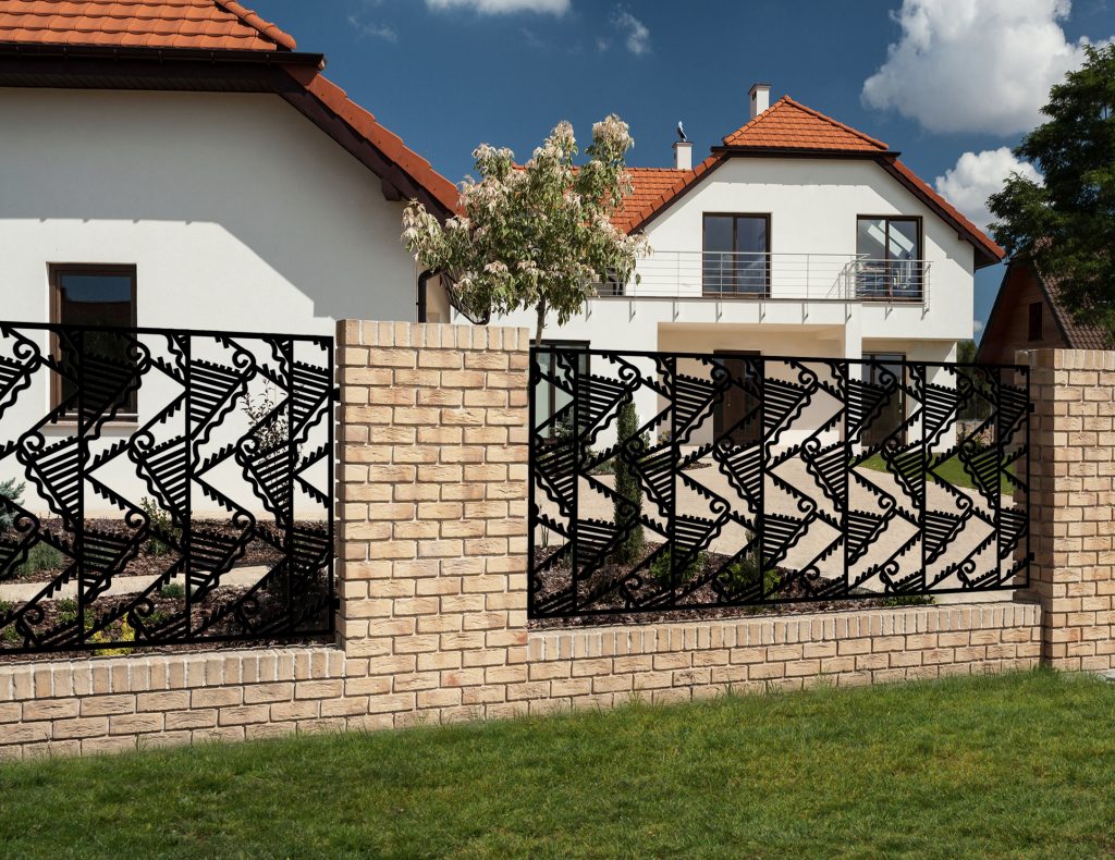 Panel ogrodzeniowy dekoracyjny F 04 - obrazek 2