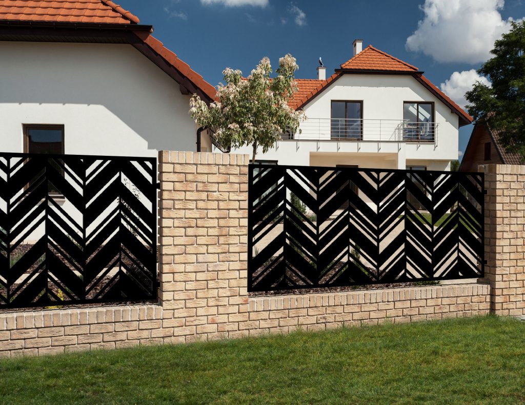 Panel ogrodzeniowy dekoracyjny GEO 01 - obrazek 2