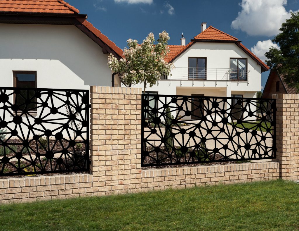 Panel ogrodzeniowy dekoracyjny GEO 02 - obrazek 2