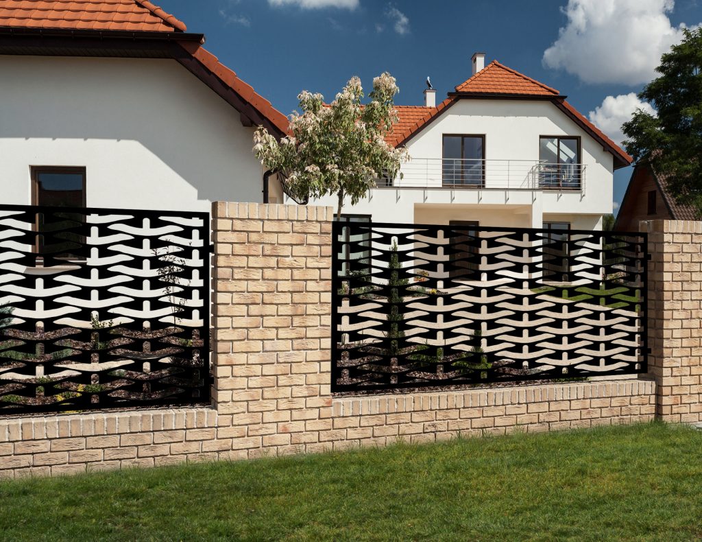 Panel ogrodzeniowy dekoracyjny GEO 10 - obrazek 2