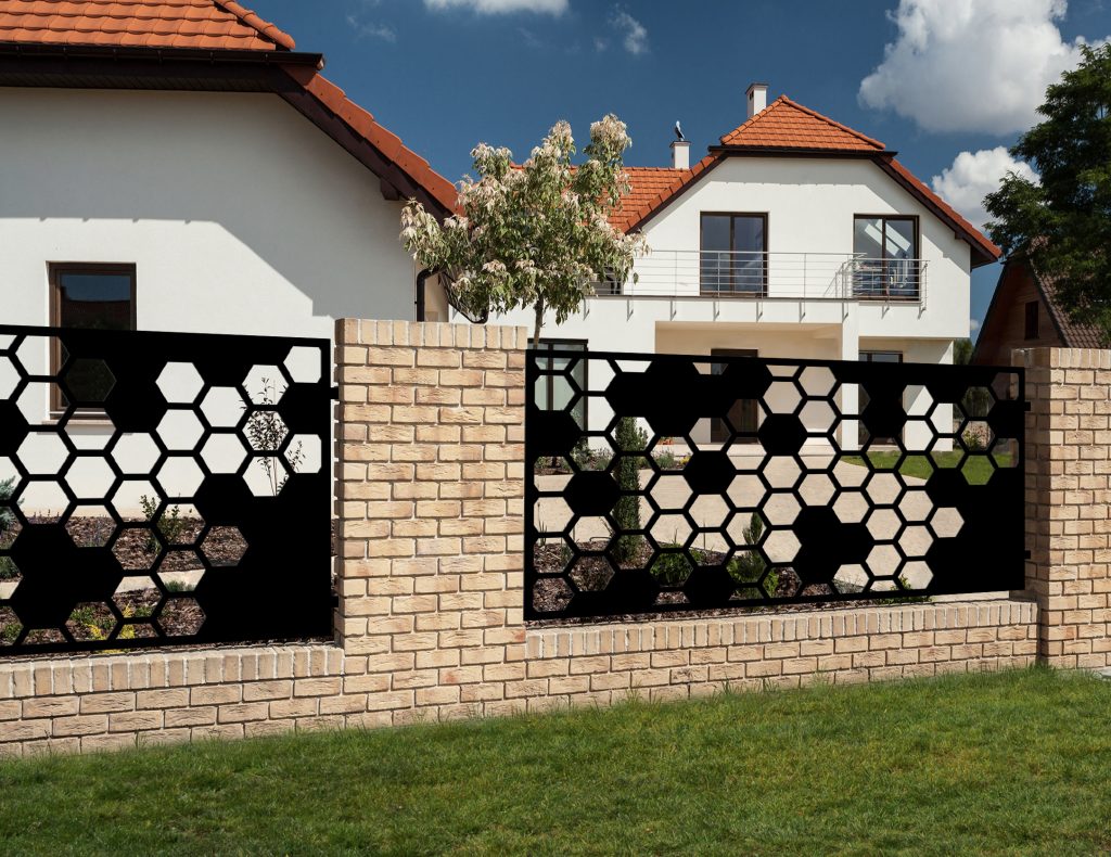 Panel ogrodzeniowy dekoracyjny GEO 20 - obrazek 2